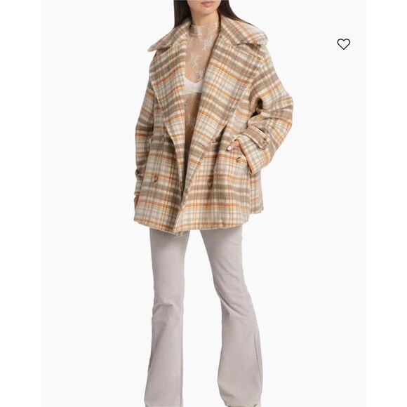 Free People Highlands Oversized Peacoat - Picture 4 of 8